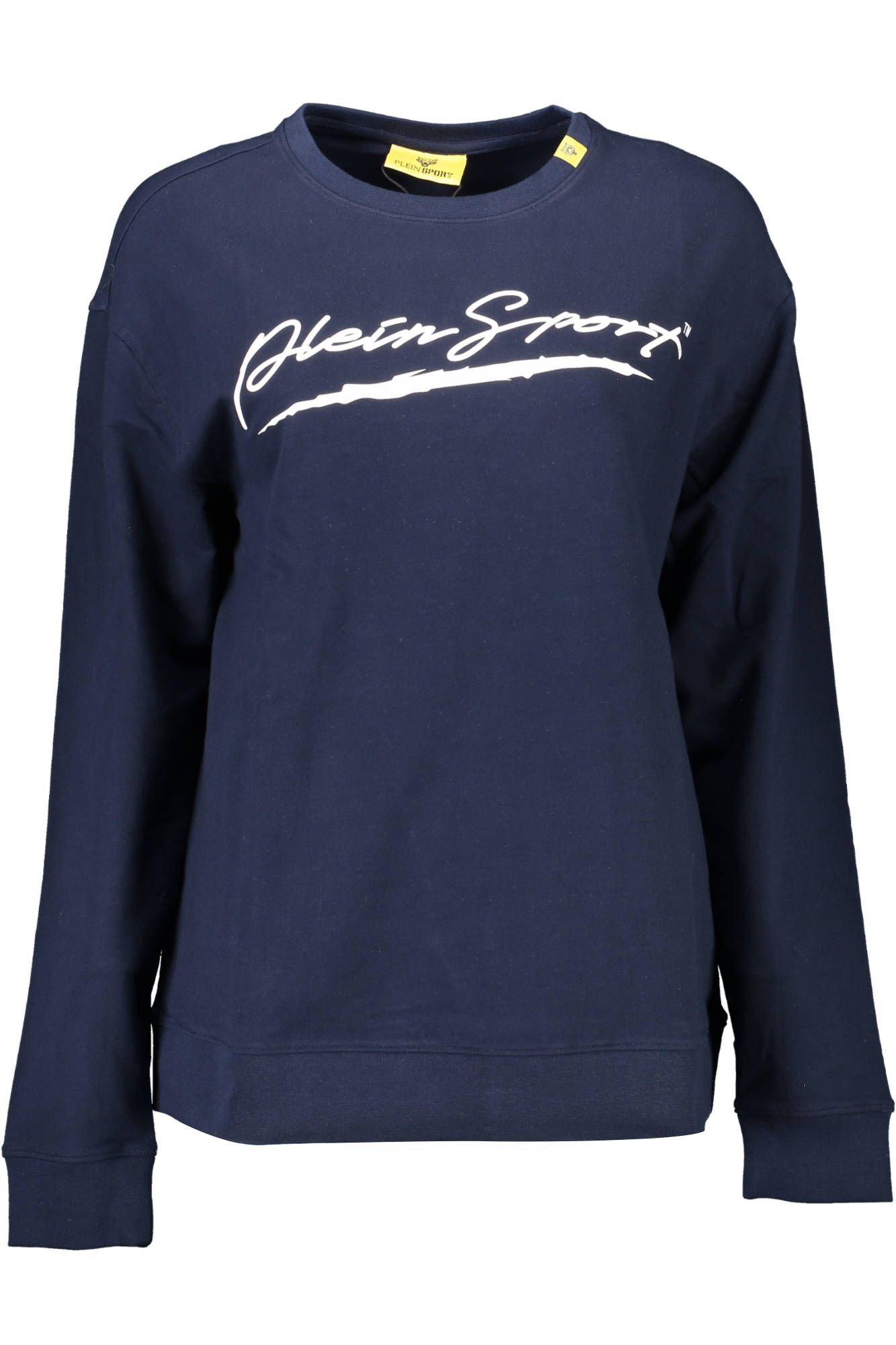 Plein Sport Blue Cotton Sweater