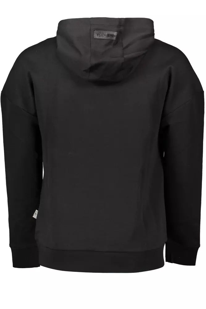 Plein Sport Black Cotton Sweater