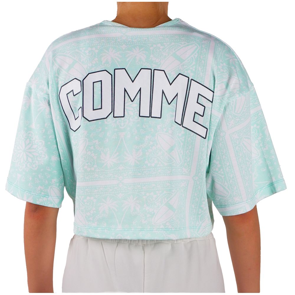 Comme Des Fuckdown Green Tops & T-Shirt