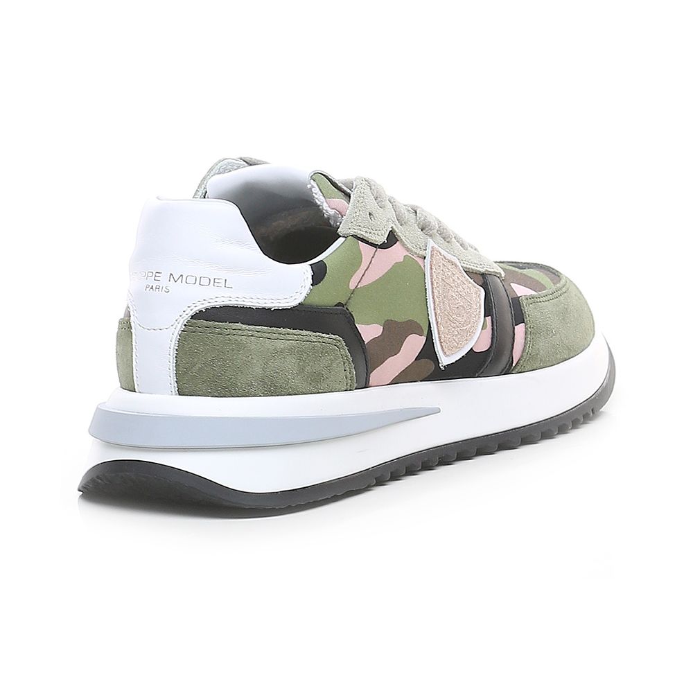 Philippe Model Army Fabric Sneaker