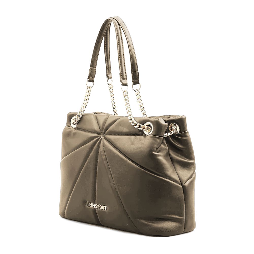 Plein Sport Beige Polyethylene Handbag