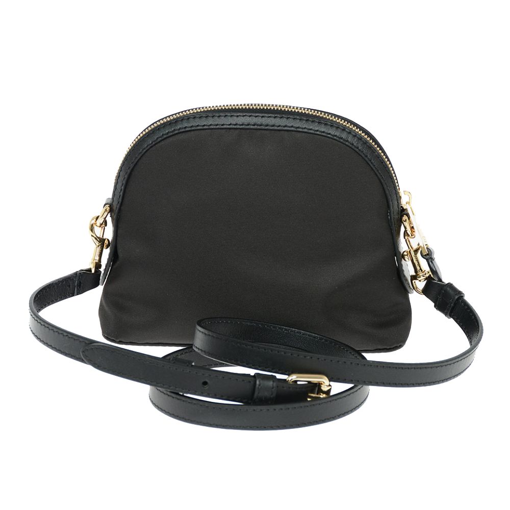 Moschino Couture Black Nylon Clutch Bag