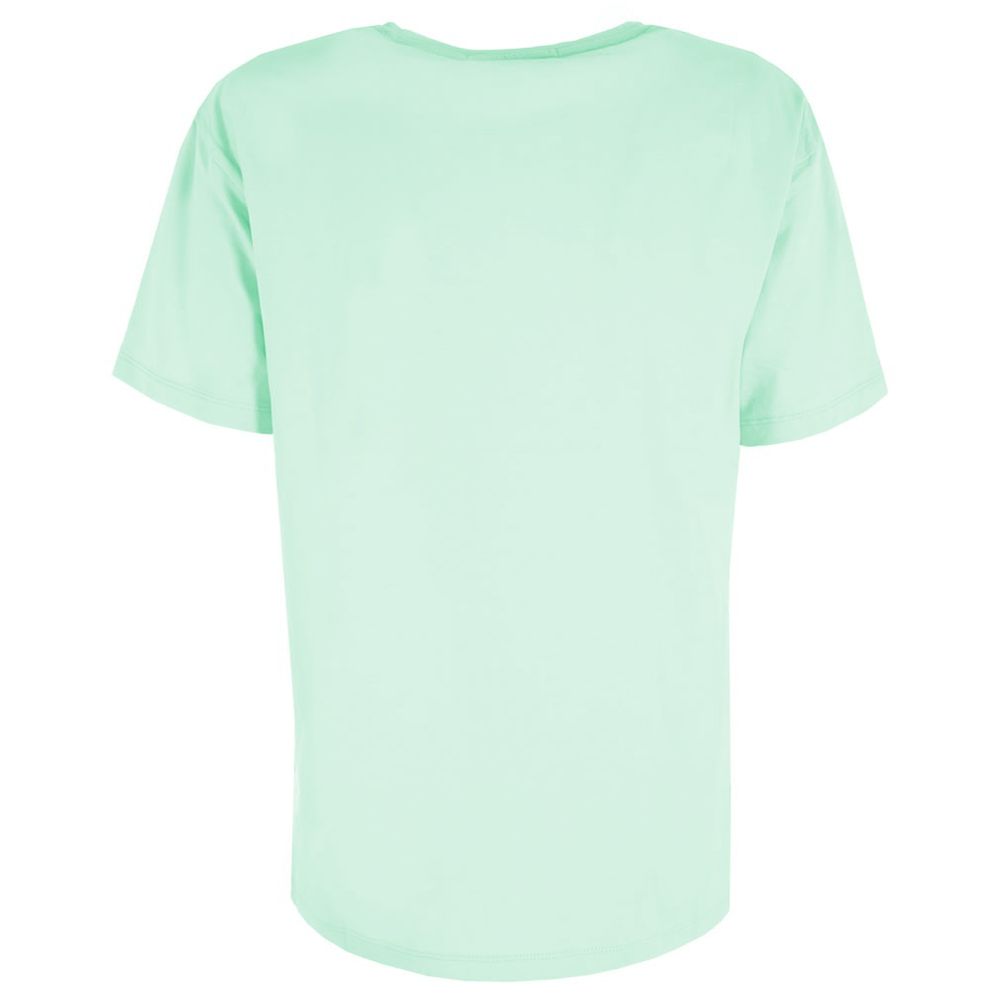 Yes Zee Green Cotton Tops & T-Shirt