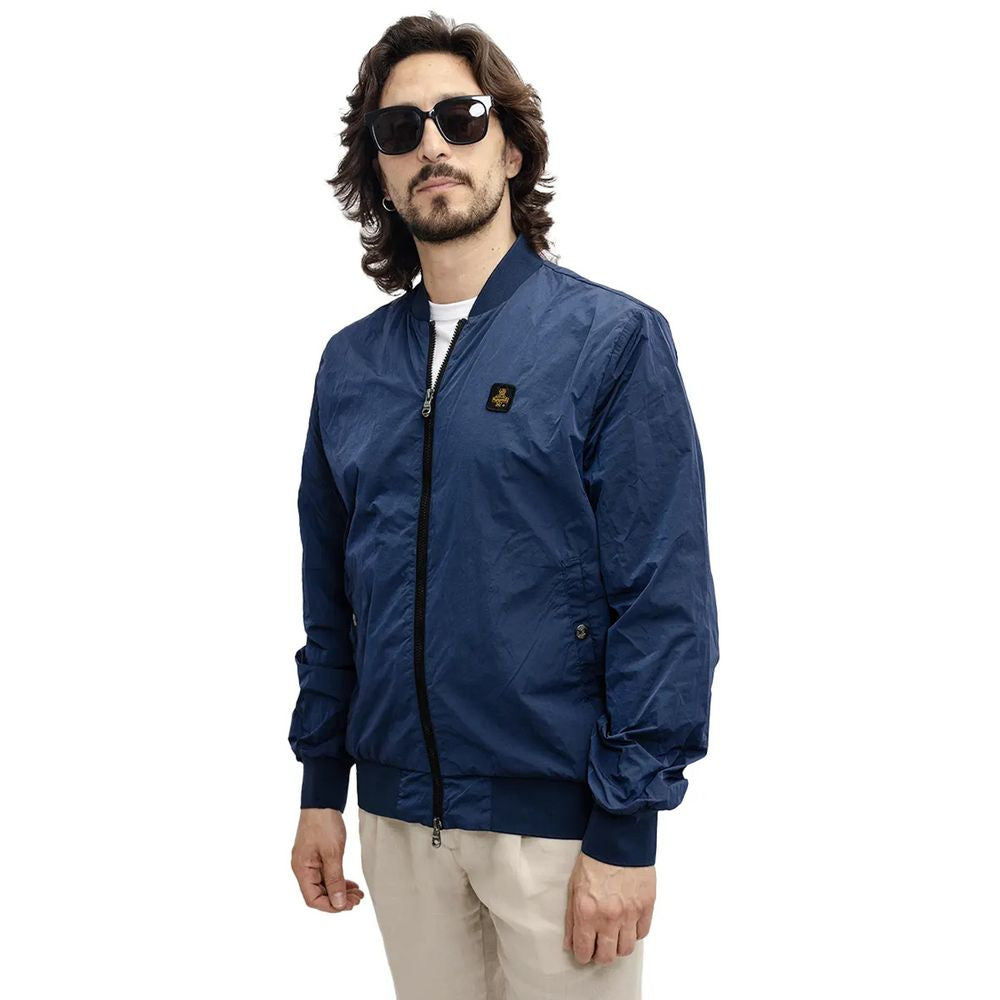 Refrigiwear Blue Nylon Jacket