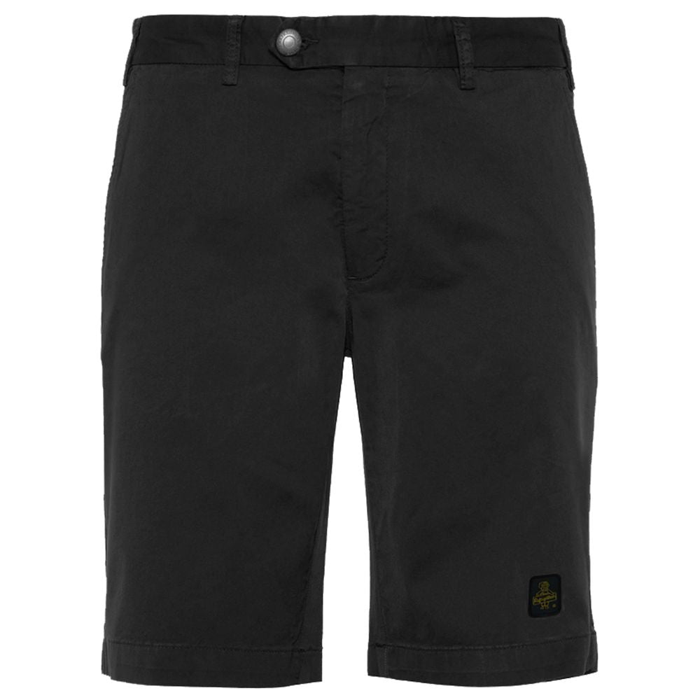 Refrigiwear Black Cotton Short