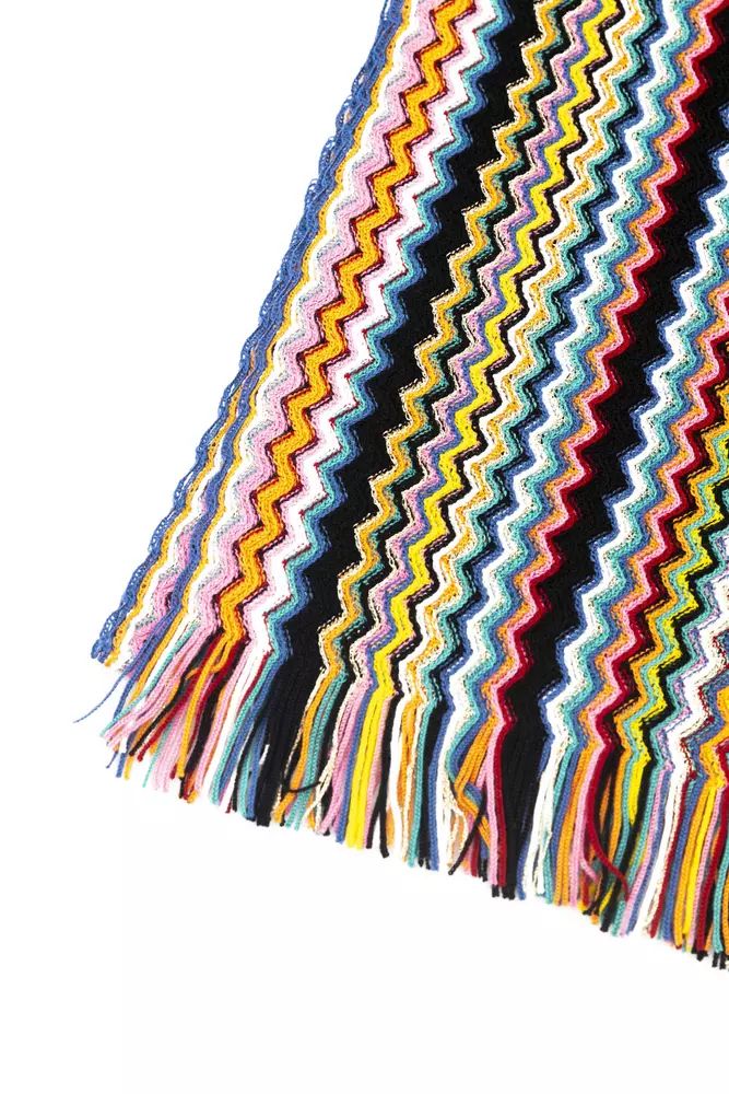 Missoni Fringed Geometric Fantasy Scarf