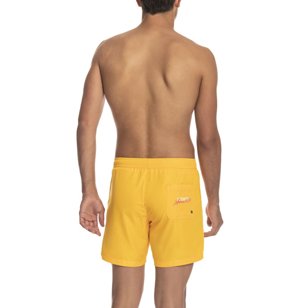 Iceberg Yellow Polyester Swimwear