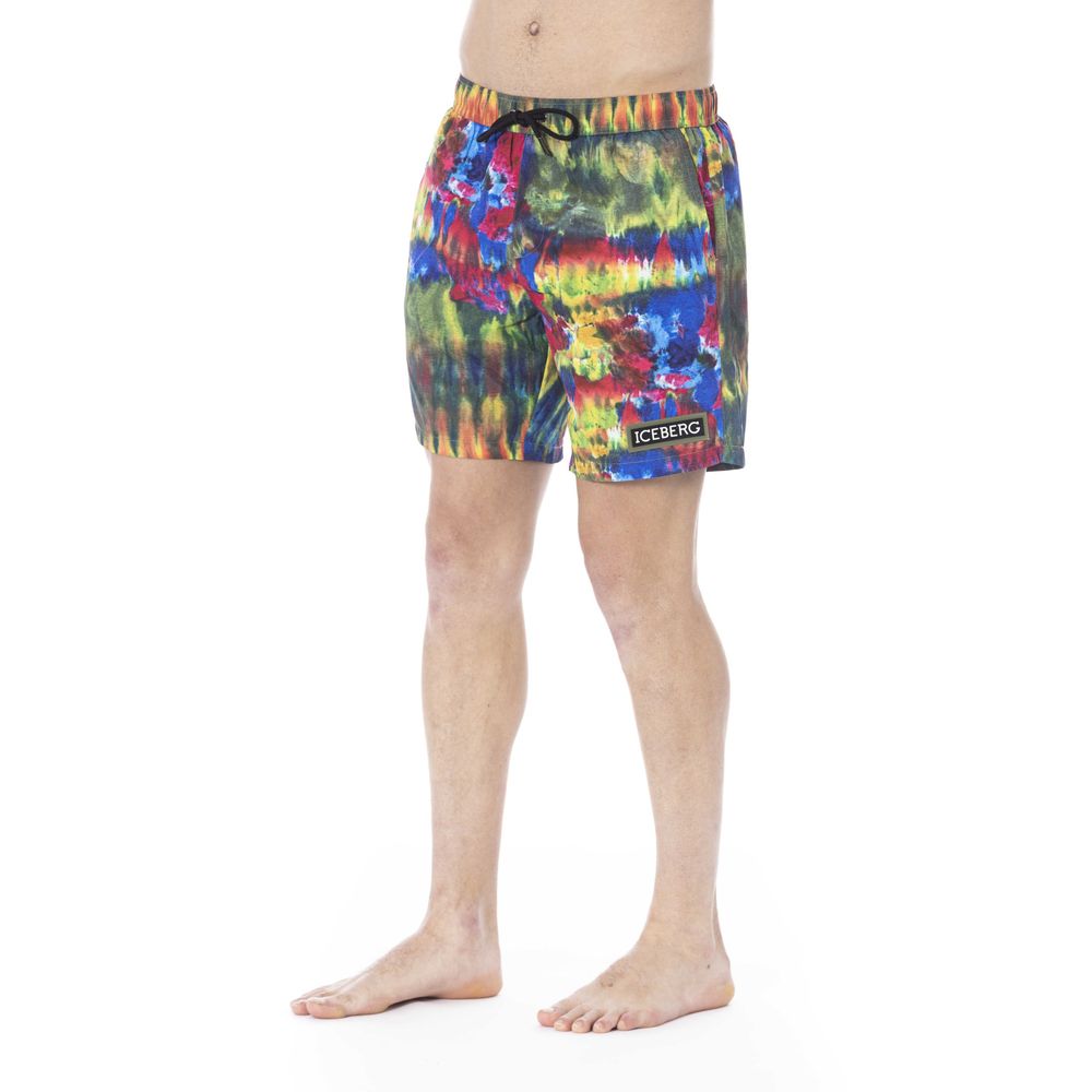 Iceberg Multicolor Polyester Swimwear