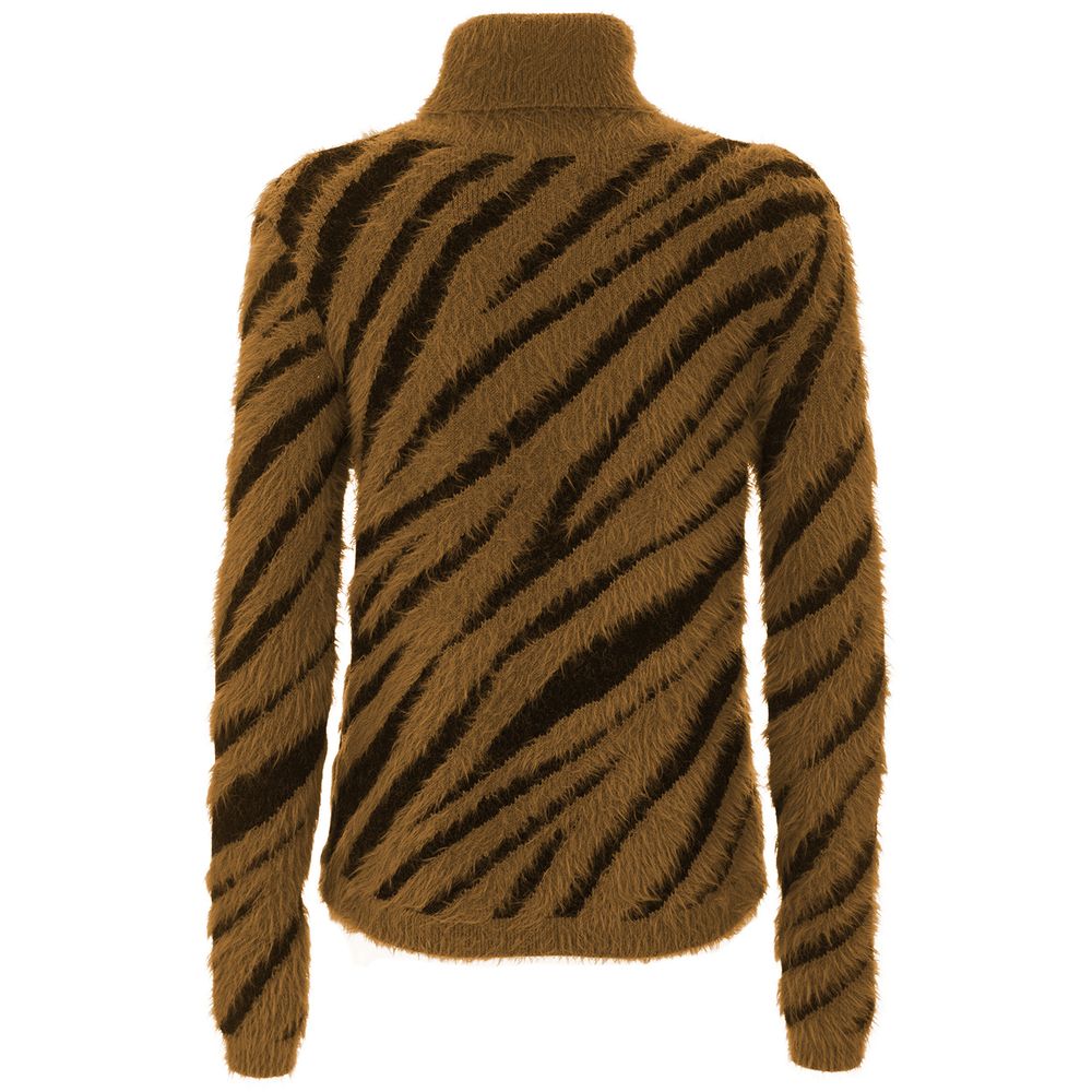 Brown Polyamide Sweater