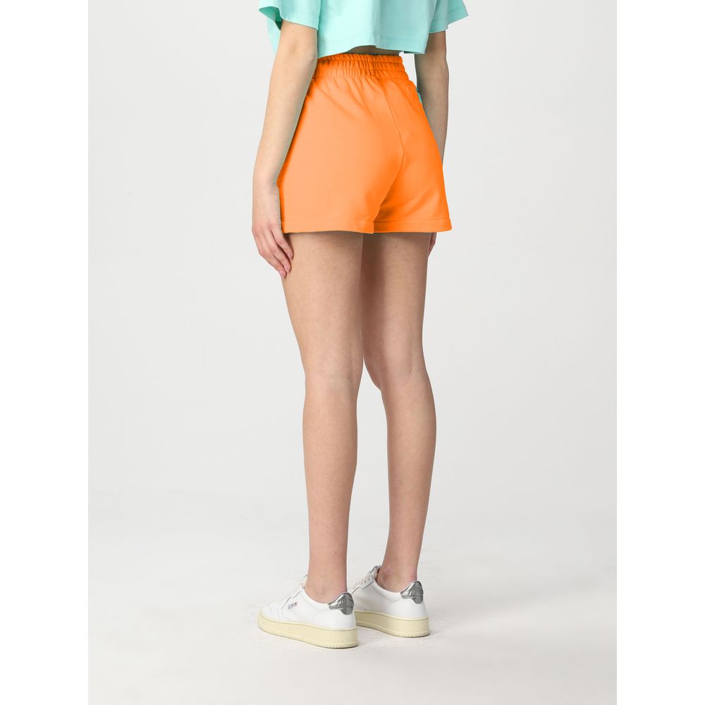 Orange Cotton Short