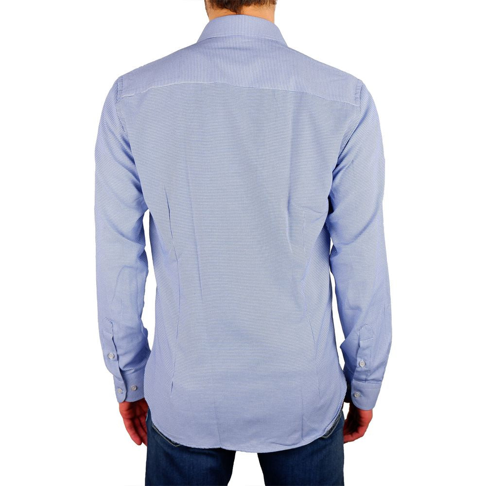 Made in Italy Blue Shirt