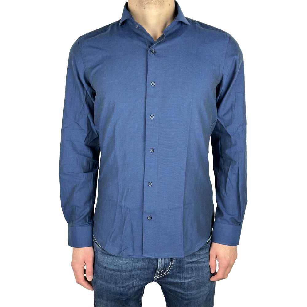 Made in Italy Blue Shirt