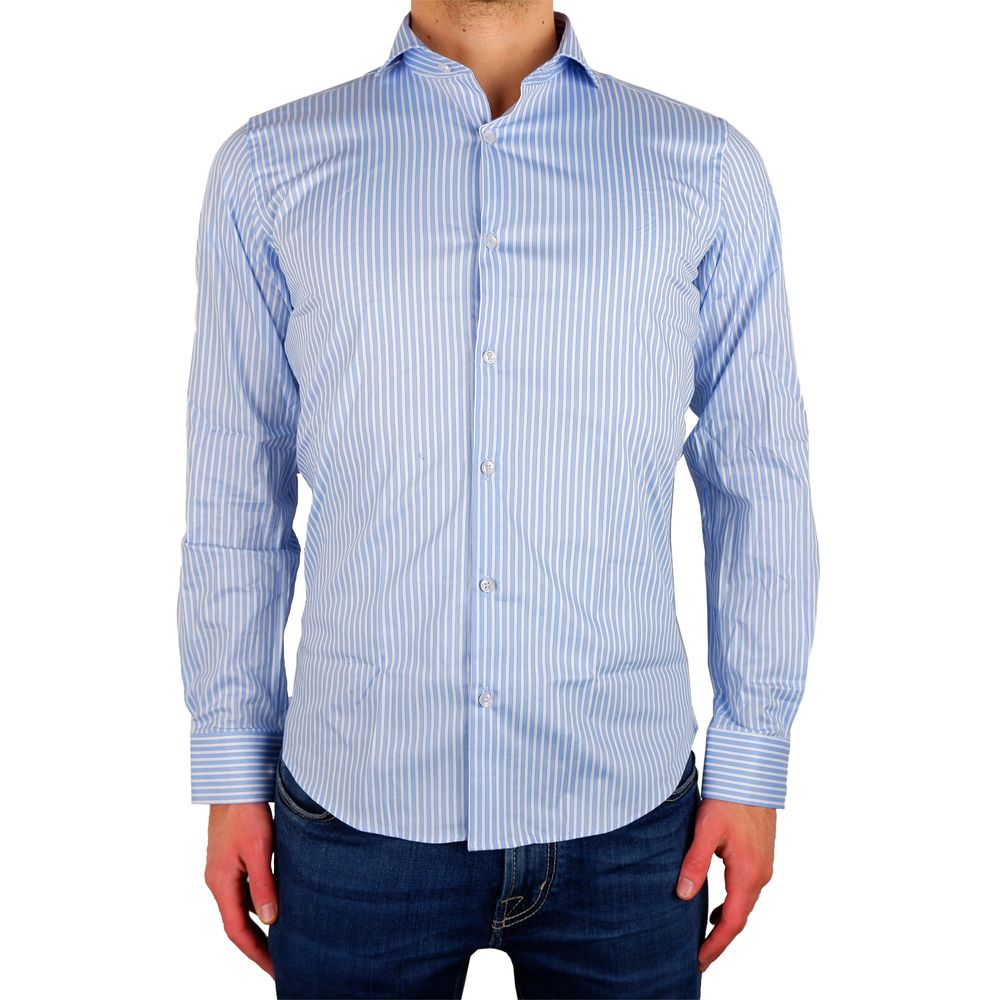 Made in Italy Light Blue Shirt