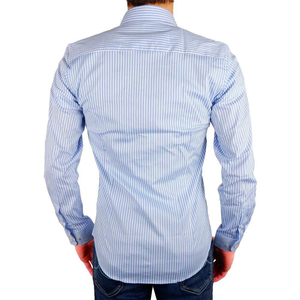 Made in Italy Light Blue Shirt