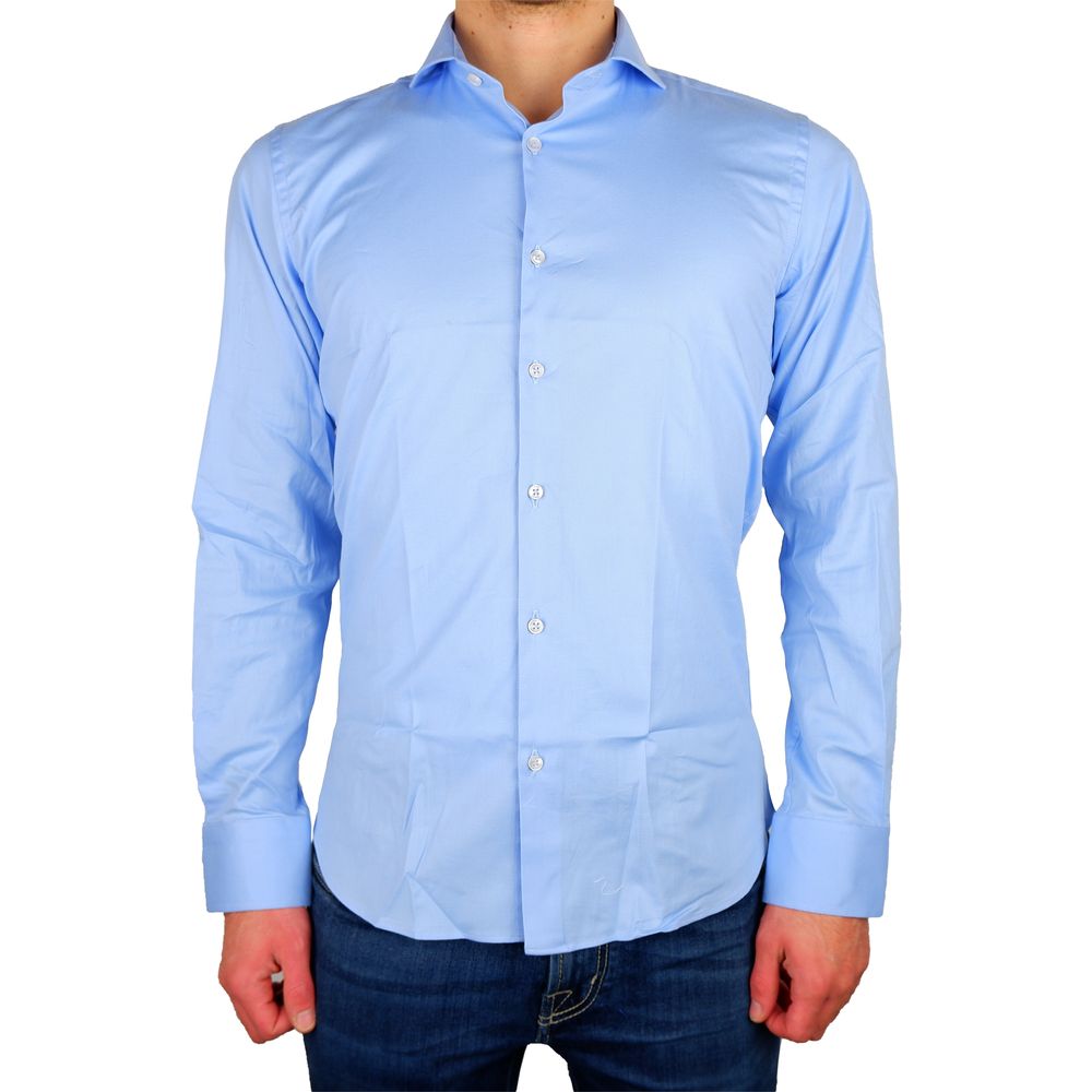 Made in Italy Light Blue Shirt