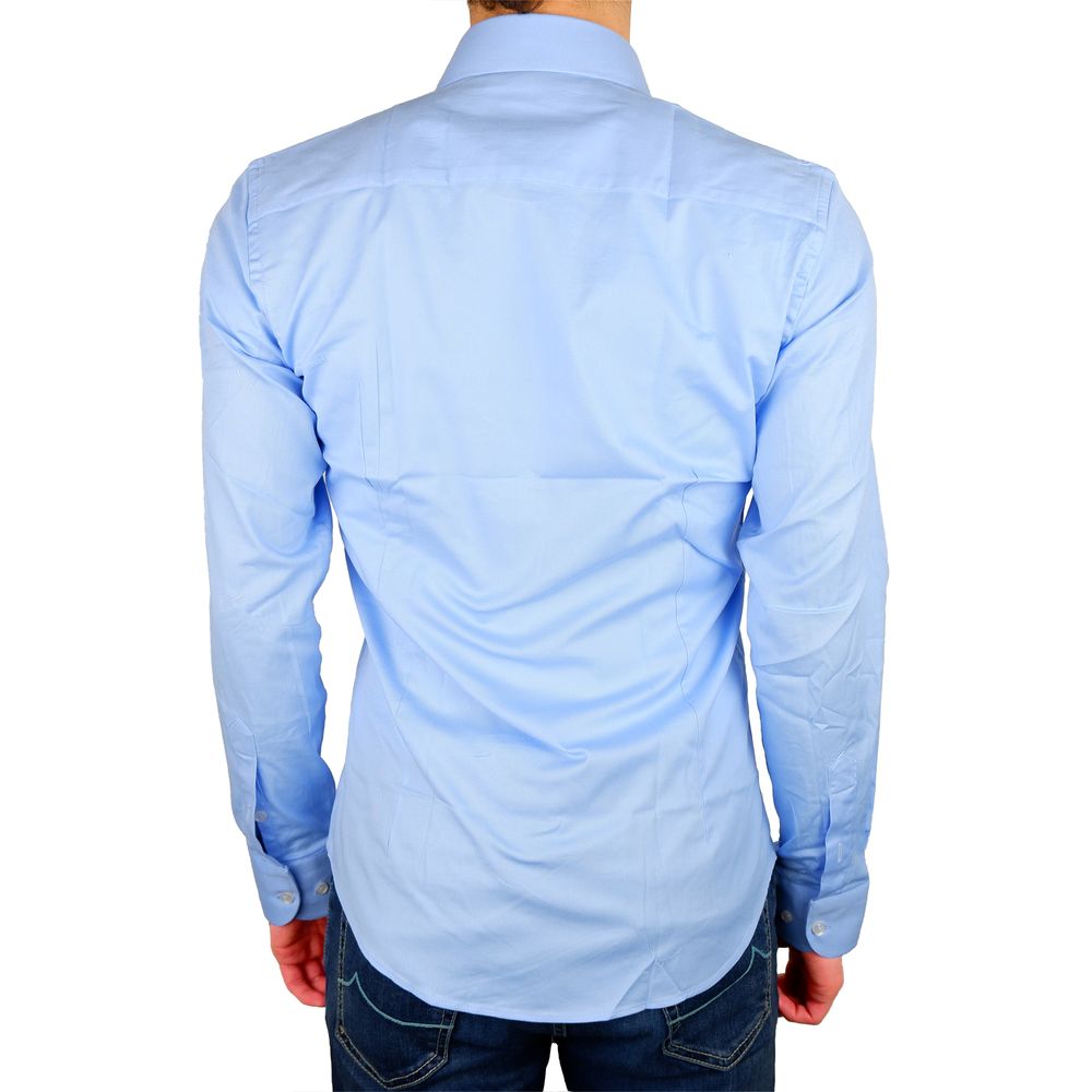 Made in Italy Light Blue Shirt