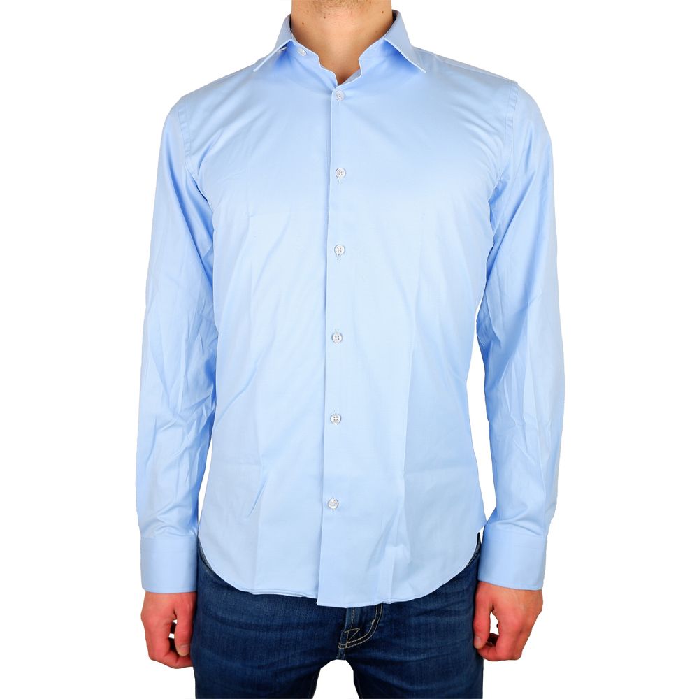 Made in Italy Light Blue Shirt