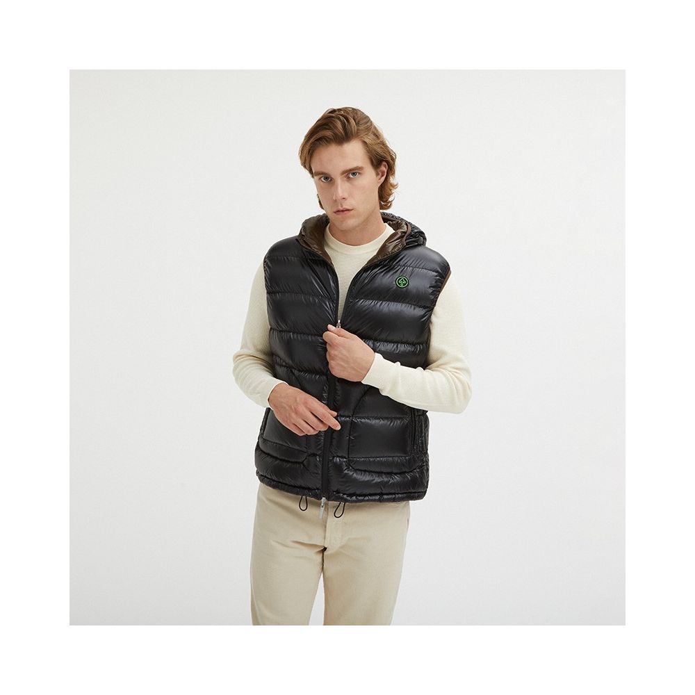 Brown Nylon Vest