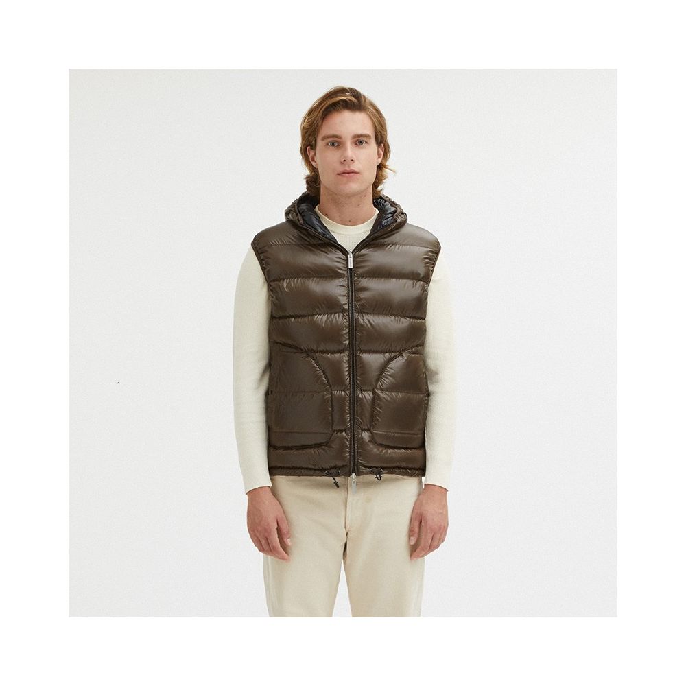 Brown Nylon Vest