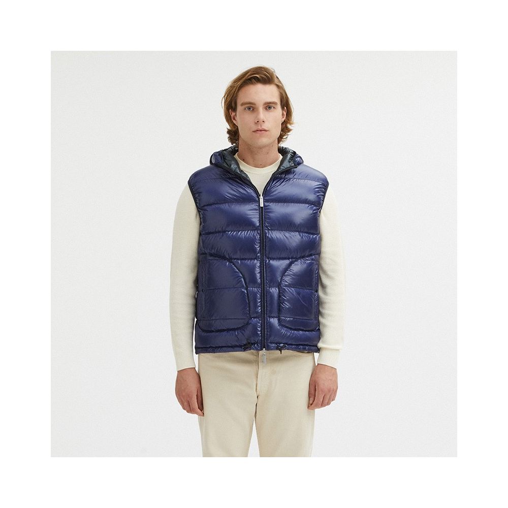 Blue Nylon Vest