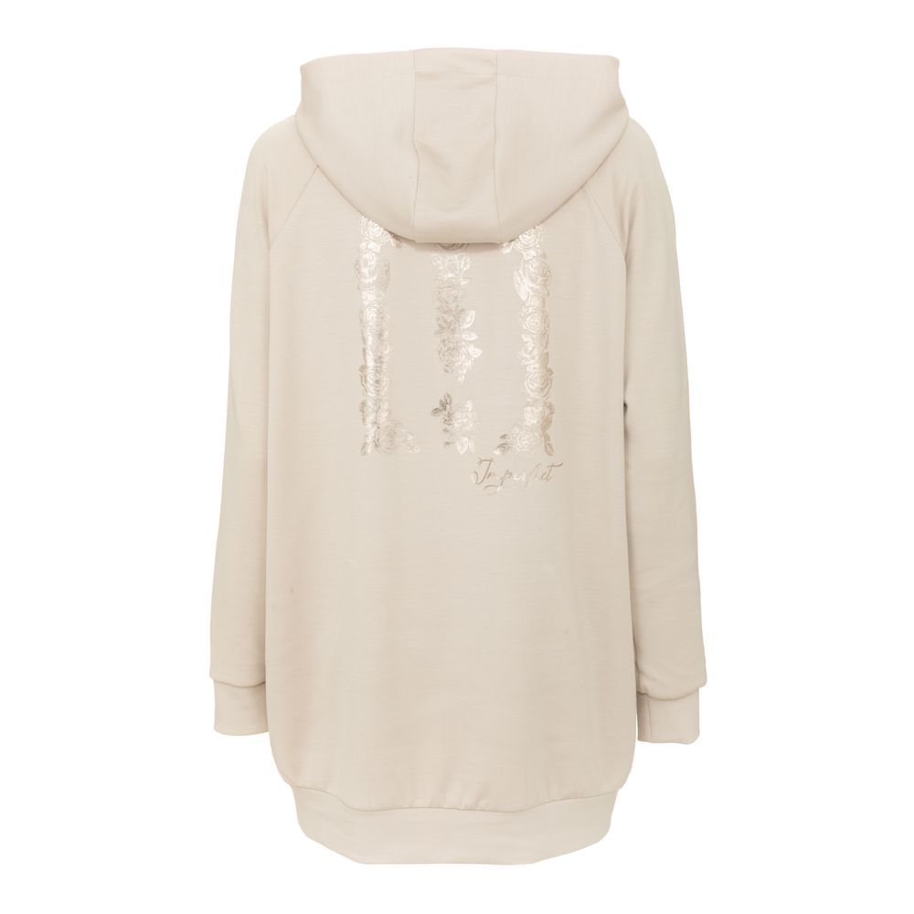 Beige Polyester Sweater