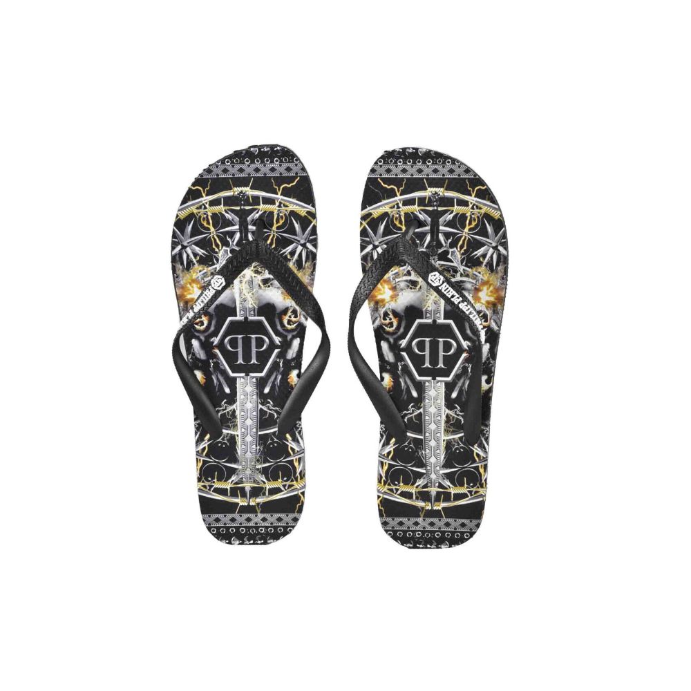 Philipp Plein Multicolor Polyethylene Sandal