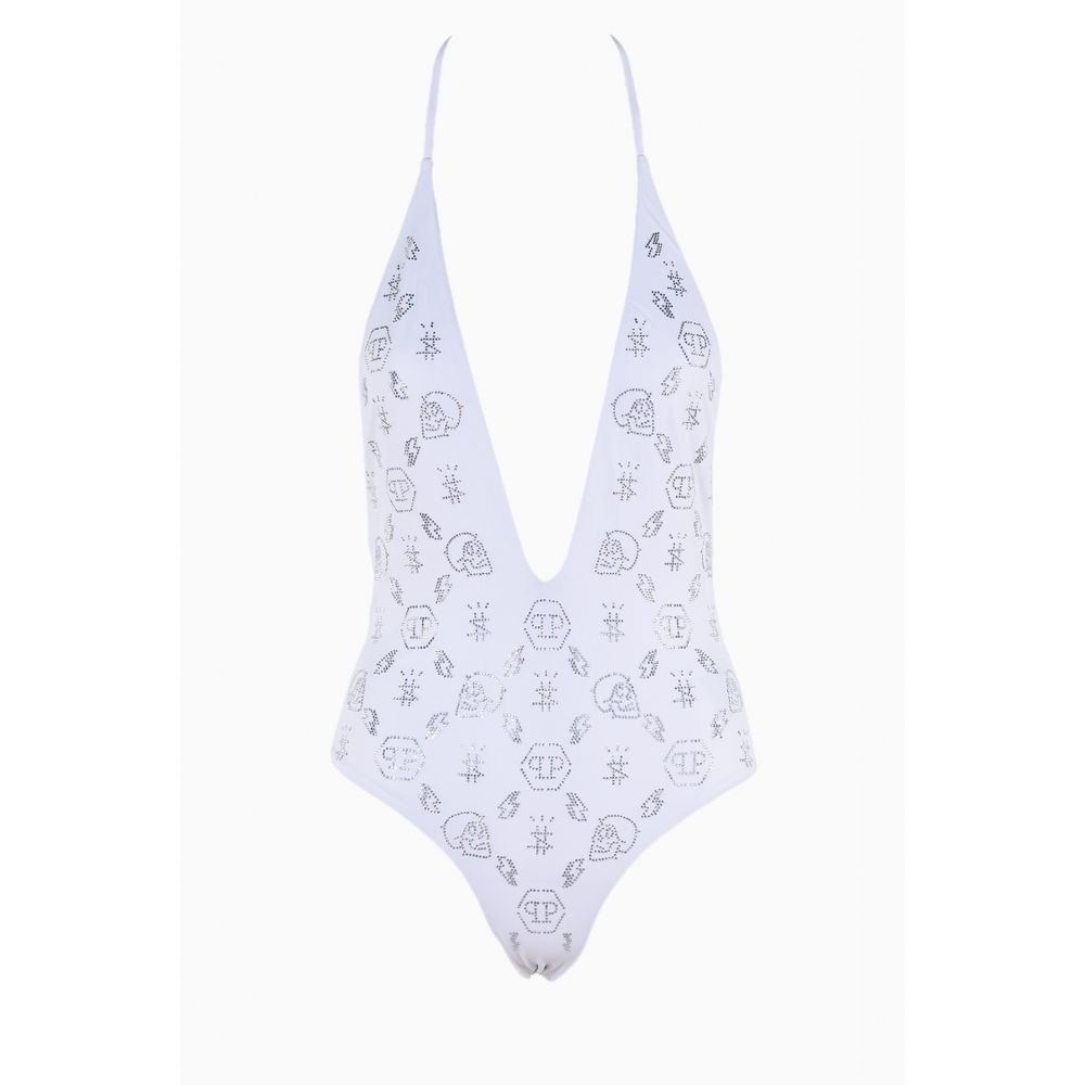 White Polyamide Swimwear