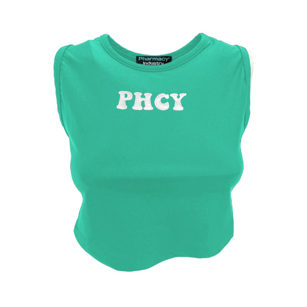 Green Polyamide Tops & T-Shirt