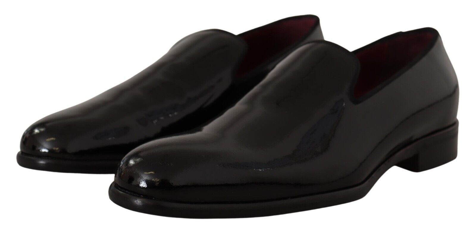 Dolce & Gabbana Elegant Black Patent Leather Loafers