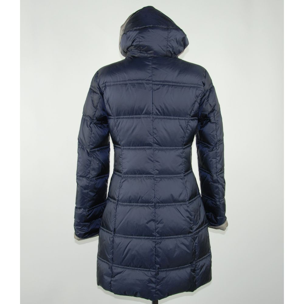 Blue Polyester Jackets & Coat