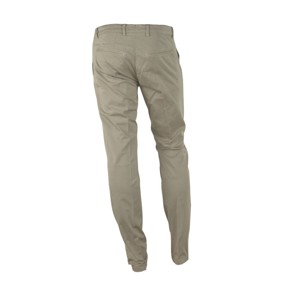 Made in Italy Beige Jeans & Pant