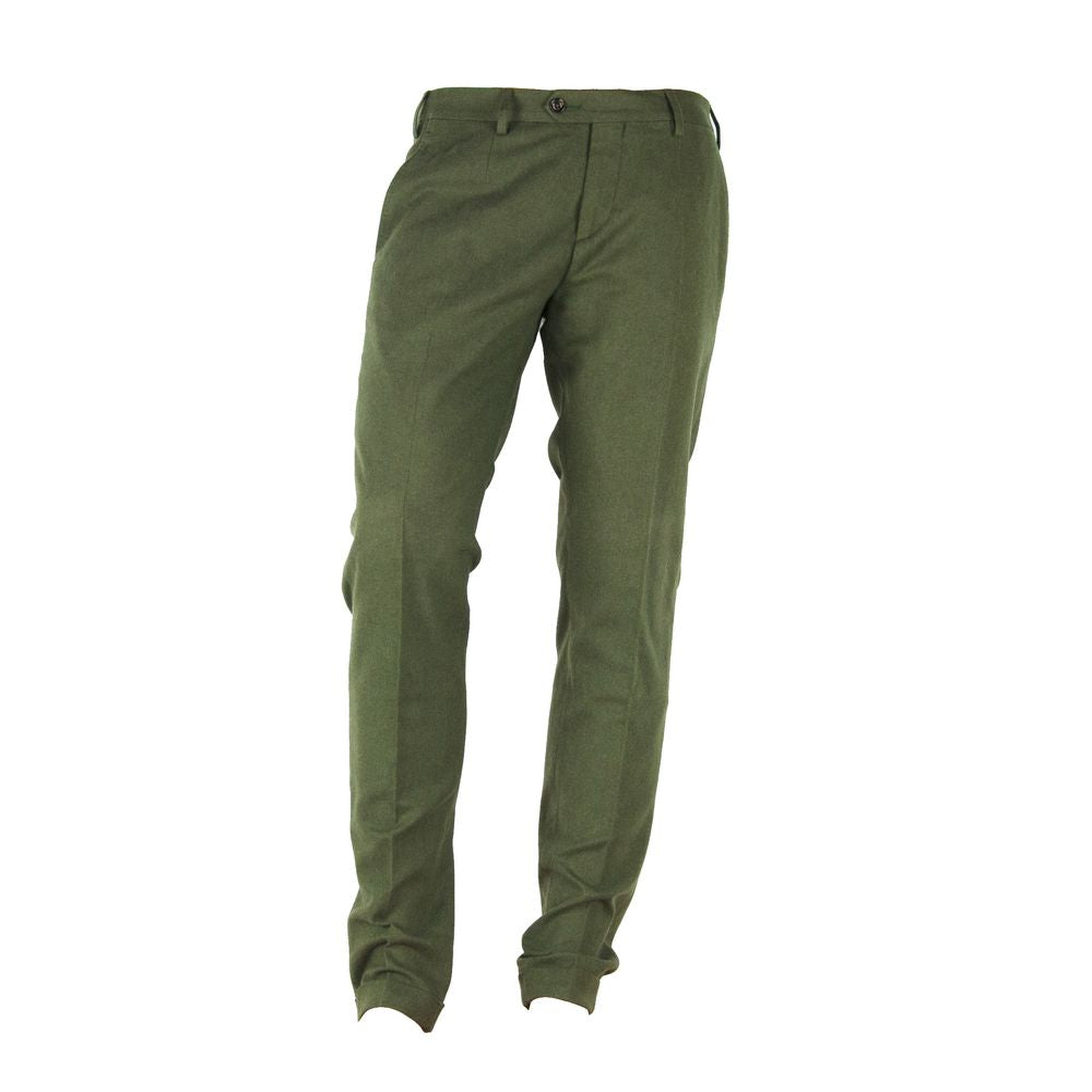 Made in Italy Green Jeans & Pant