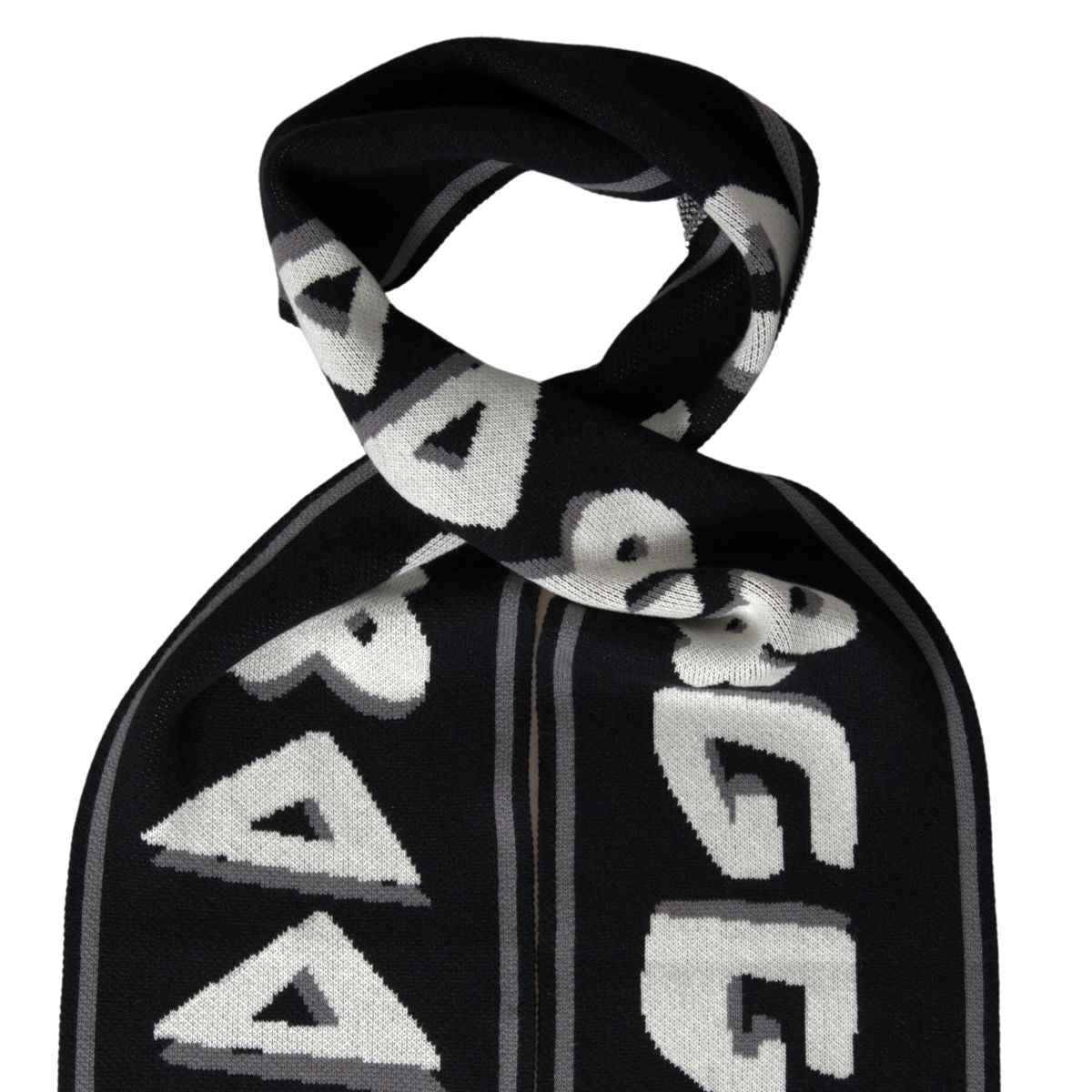 Dolce & Gabbana Black Cashmere Knitted Wrap Shawl Fringe Scarf