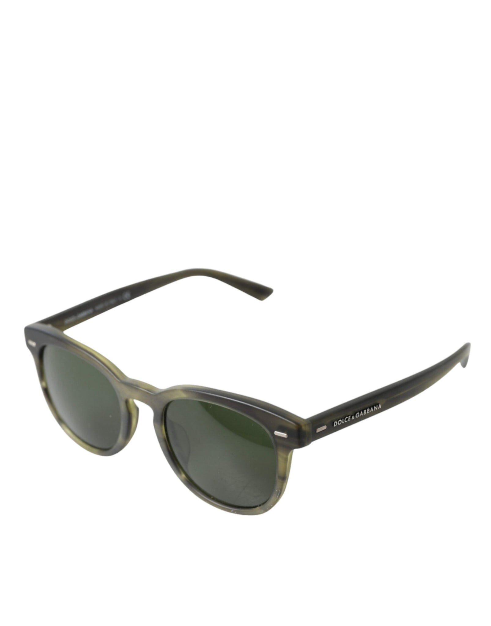 Dolce & Gabbana Green Acetate Havana Frame Lens Shades DG4245F Sunglasses