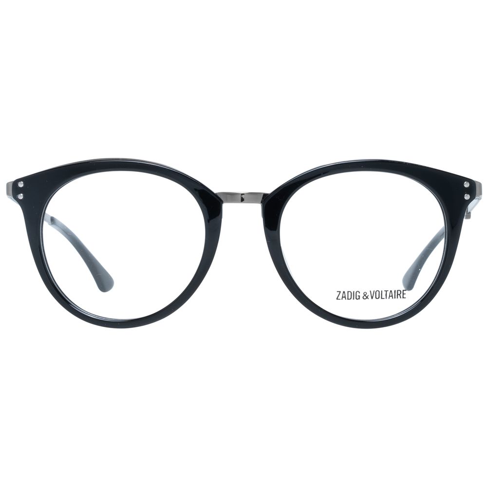 Zadig & Voltaire Black Unisex Optical Frames