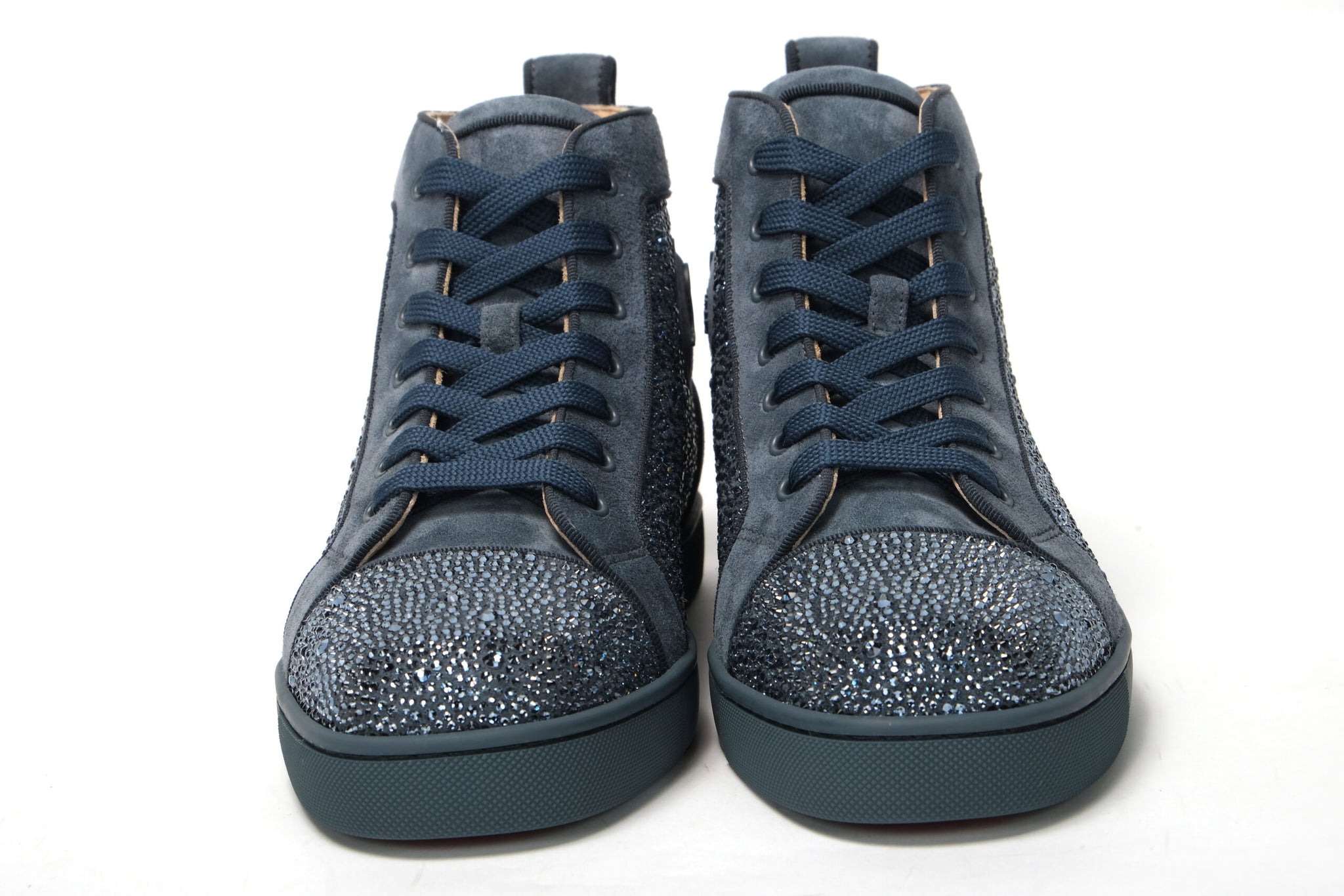 Blue Louis Junior Spikes Sneaker Shoes