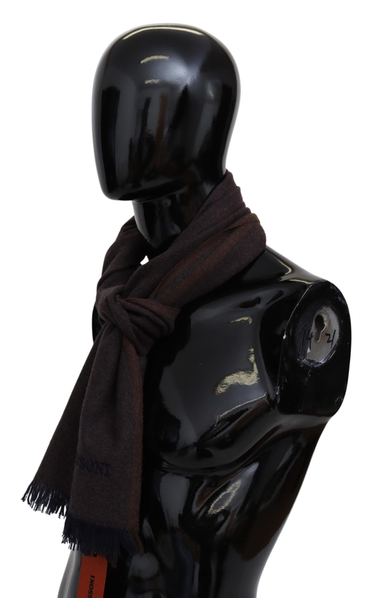 Brown 100% Cashmere Unisex  Scarf