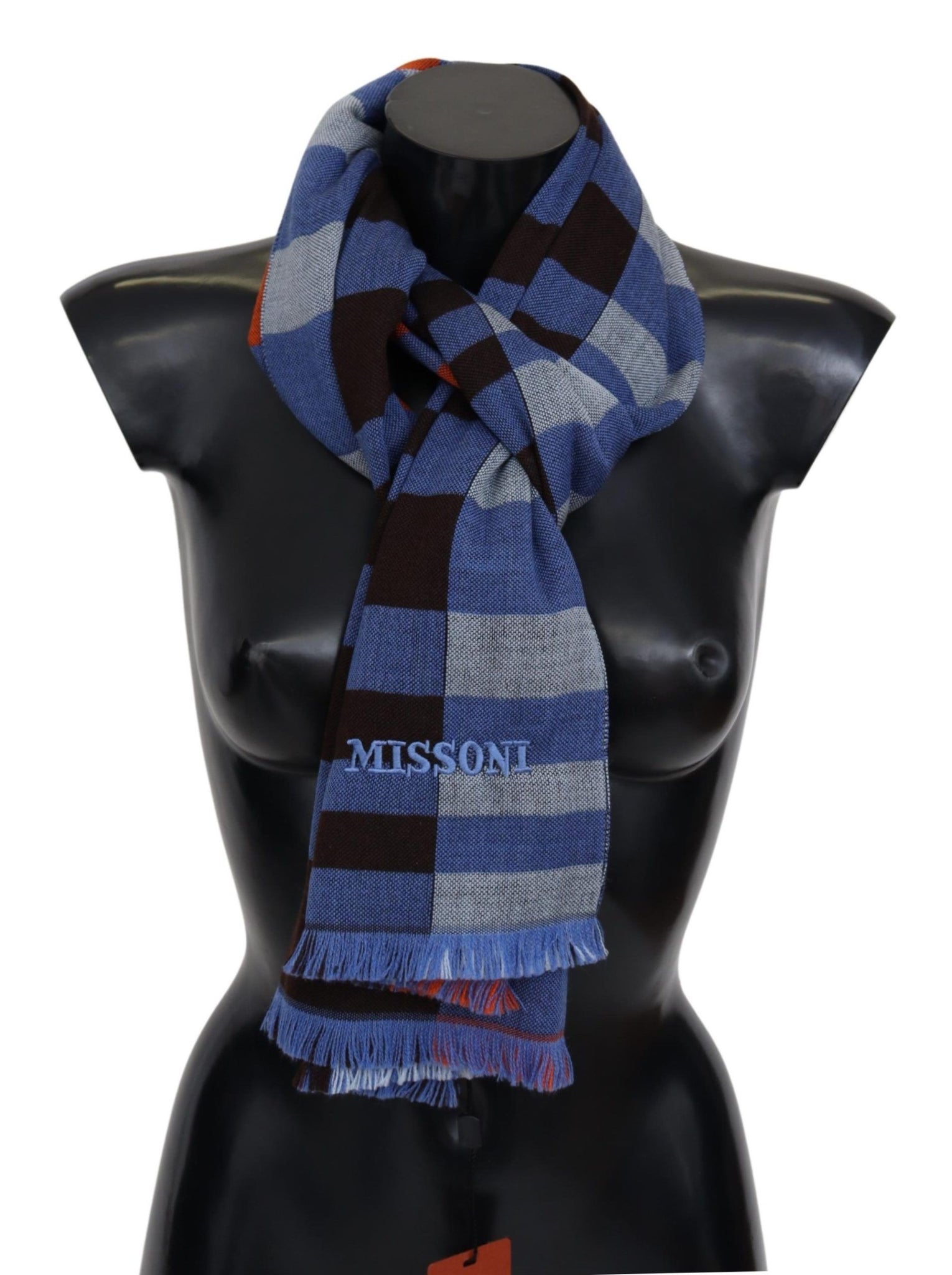 Multicolor Check Wool Unisex Neck Wrap  Scarf