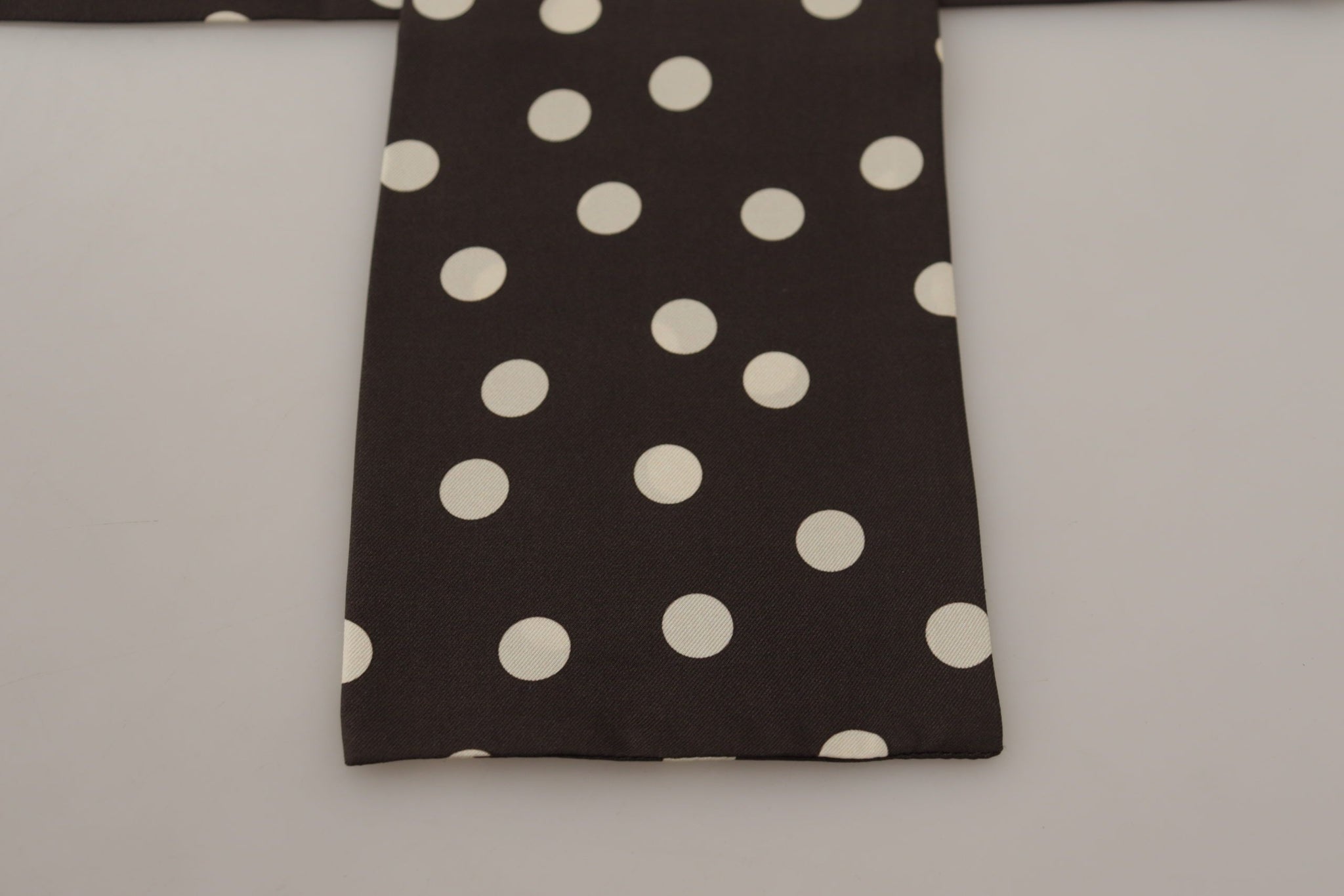 Brown White Polka Dots Shawl Warm Neck Wrap Scarf