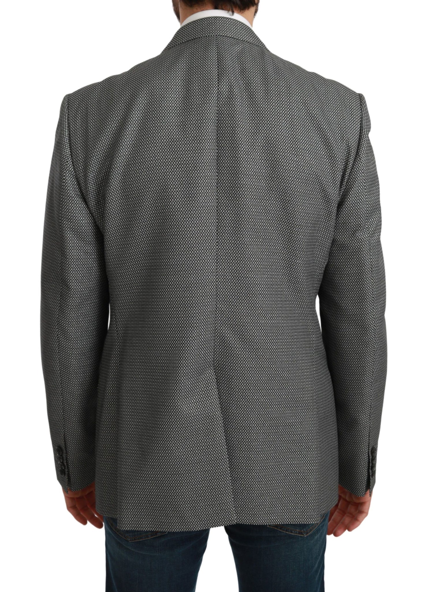 Gray Slim Fit Formal MARTINI Blazer