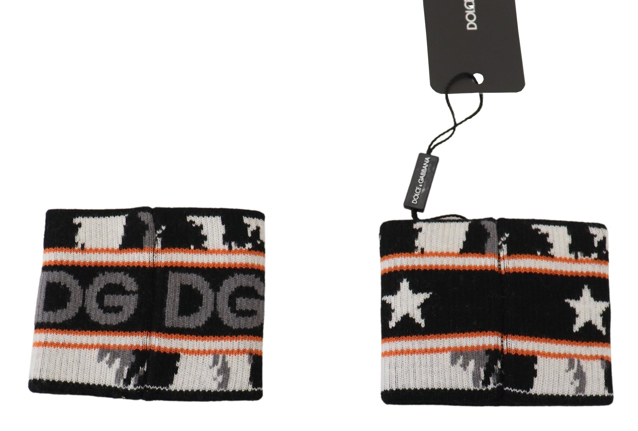 Dolce & Gabbana Orange and gray Two Piece Set DG Royal Wristband