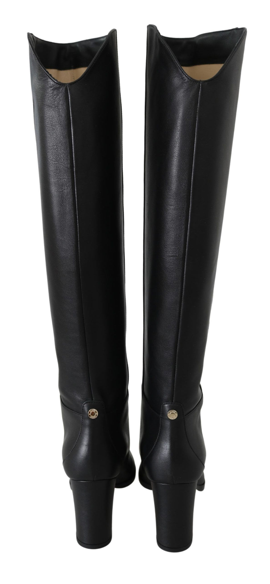 Madalie 80 Black Leather Boots