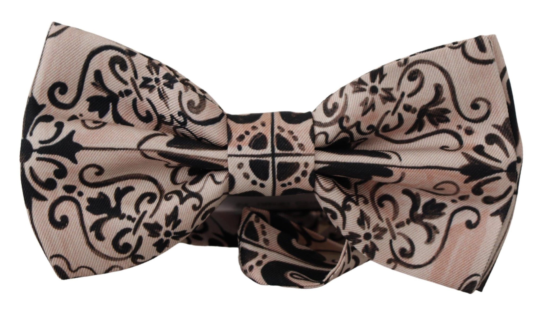 Multicolor Pattern 100% Silk Neck Papillon Bow Tie