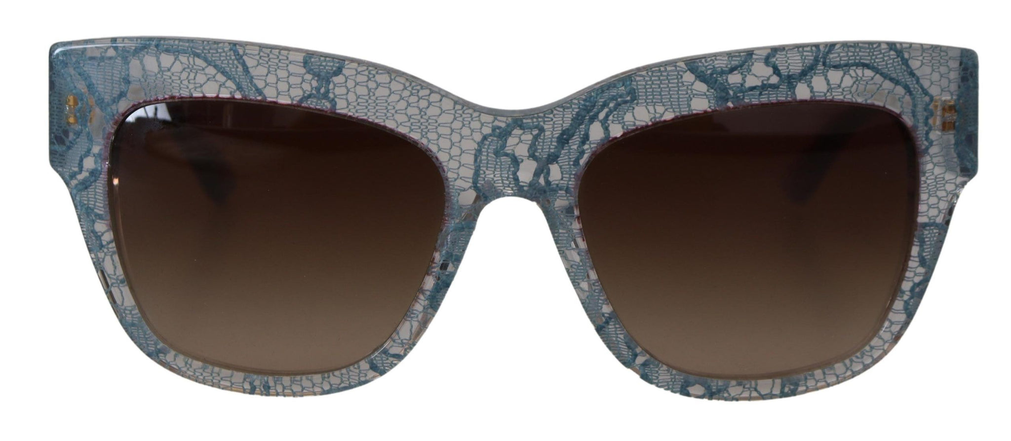 Blue Lace Acetate Rectangle DG4231 Shades Sunglasses