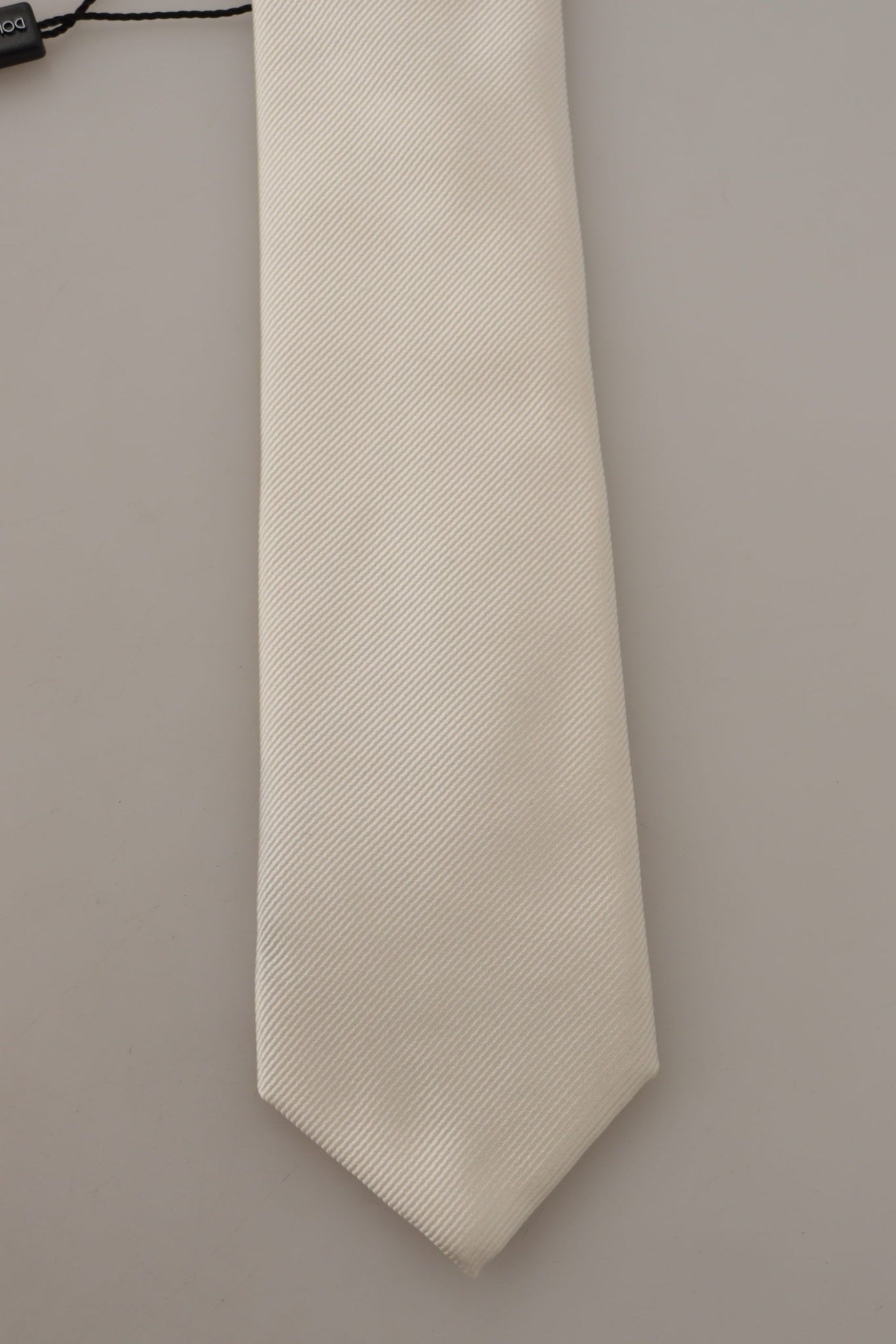 Off-White 100% Silk Slim Adjustable  Accessory Necktie