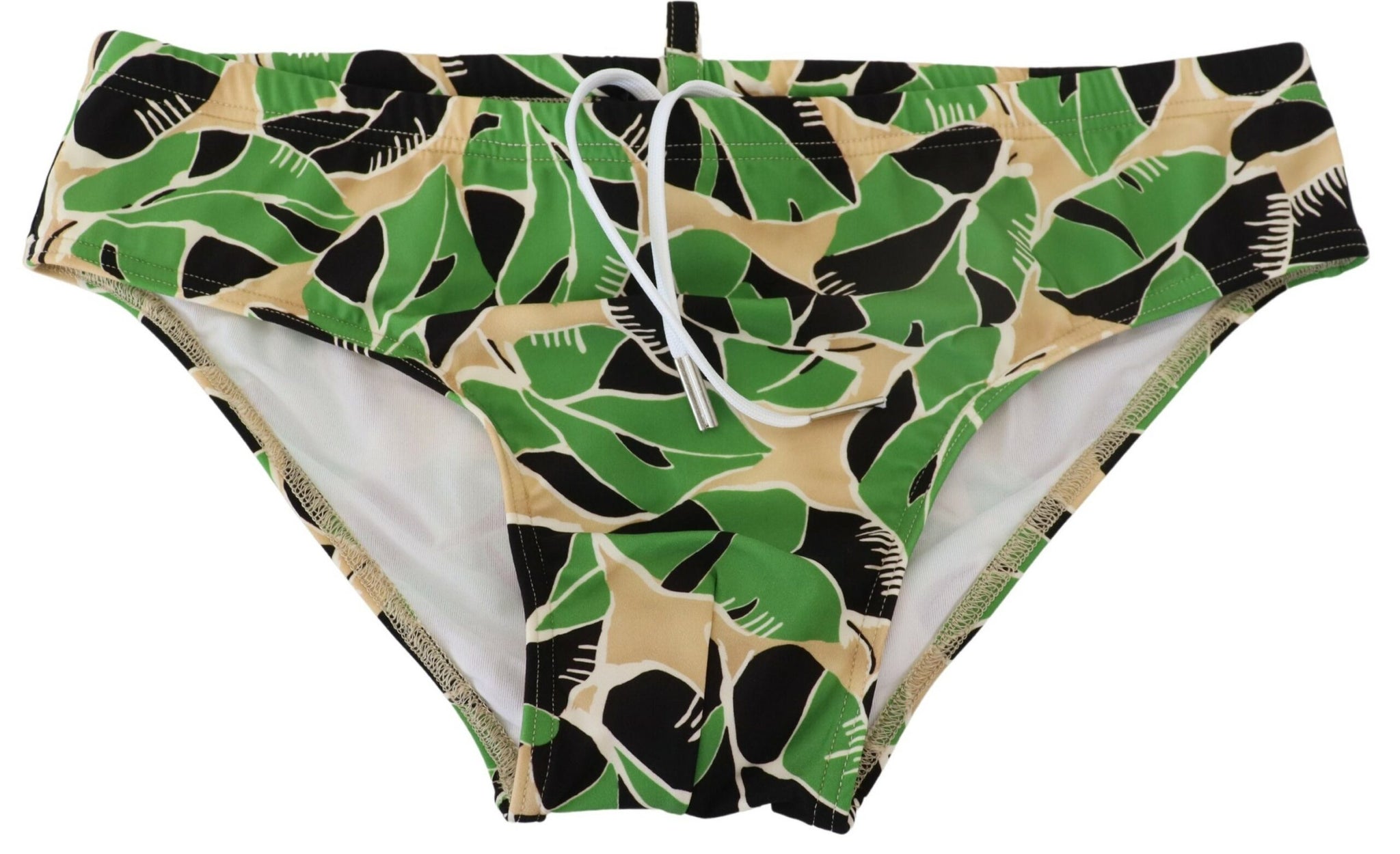 Dsquared² Multicolor Logo Printed Men Swim Brief Swimwear