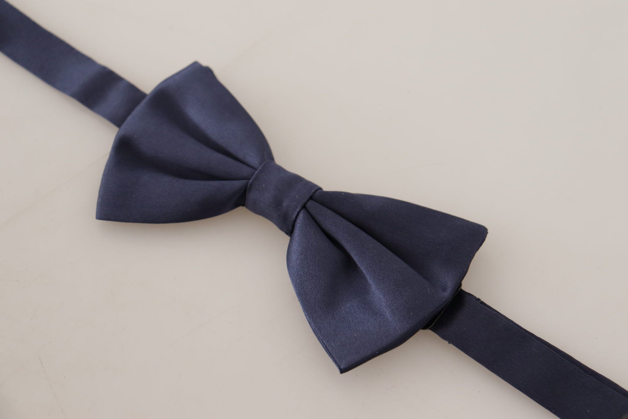 Blue 100% Silk Adjustable Neck Papillon Tie