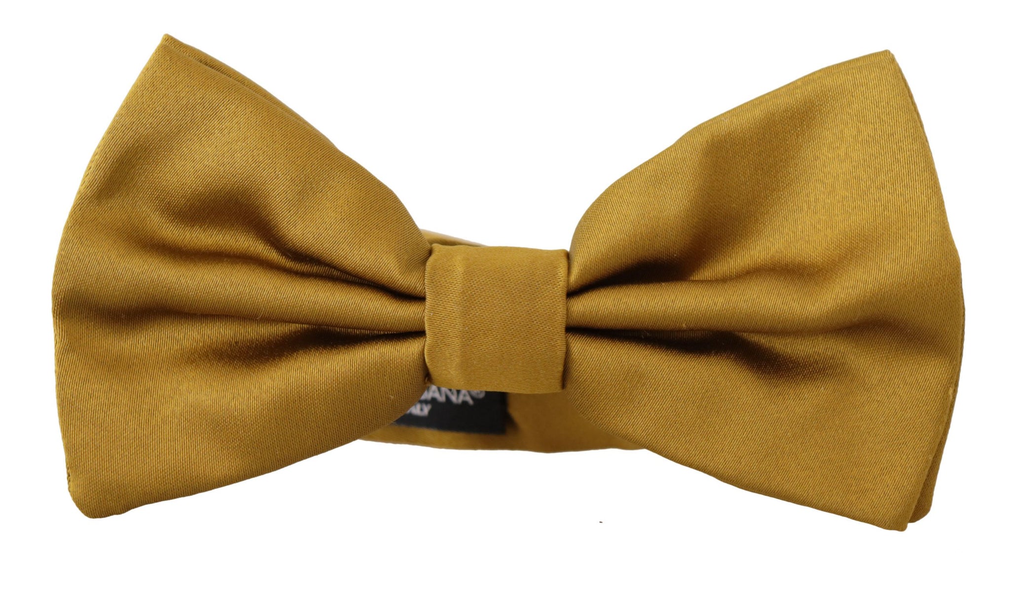 Yellow Mustard 100% Silk Butterfly Papillon Tie