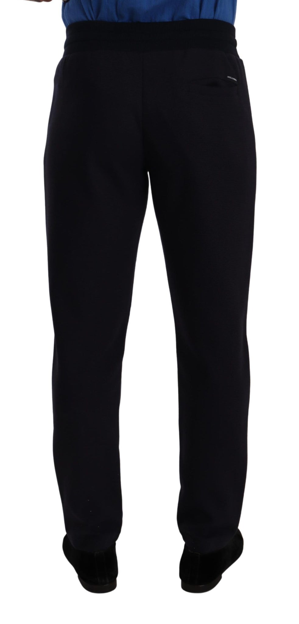 Blue Cotton Stretch Jogging Trouser Pants