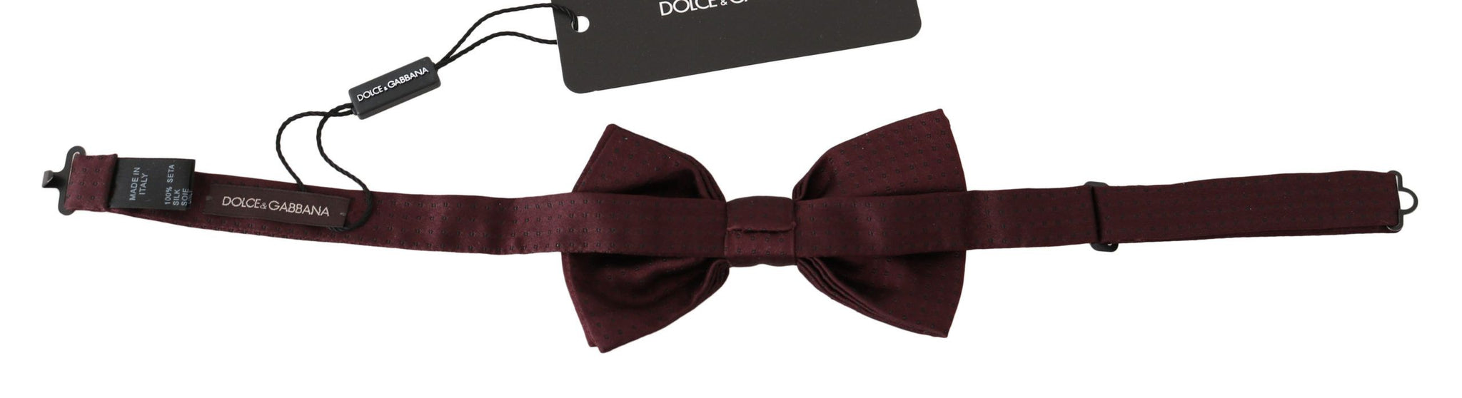 Silk Polka Dot Adjustable Neck Bow Tie Papillon